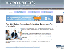 Tablet Screenshot of driveyoursuccess.com